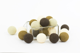 Cotton Balls Czekoladowe 20L