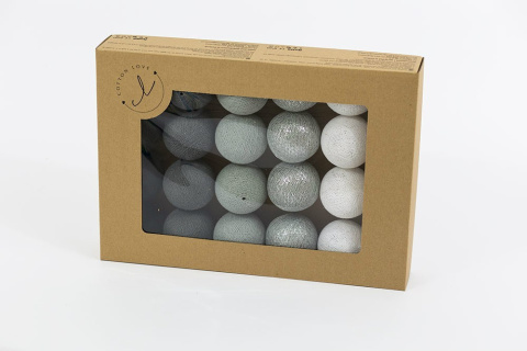 Cotton Balls Silver Winter 10L Cotton Balls Silver Winter 10L