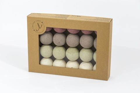 Cotton Balls Latte Rose 20L