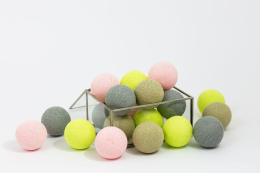 Cotton Balls Limonkowe 20L
