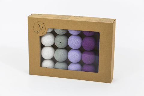 Cotton Balls Violets by Cottonove 10L Cotton Balls Violets by Cottonove 10L