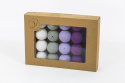 Cotton Balls Violets by Cottonove 35L