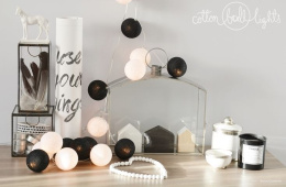 Cotton Balls Black&White 10L