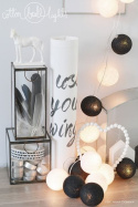Cotton Balls Black&White 10L