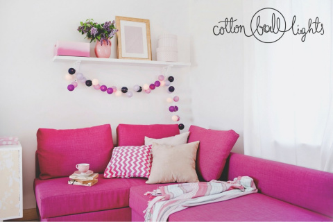 Cotton Balls Berry Ice Cream 50L Cotton Balls Berry Ice Cream 50L
