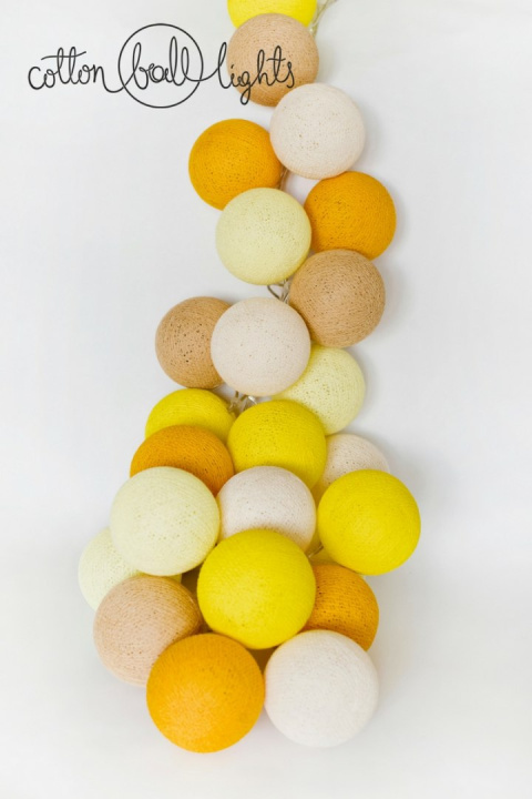 Cotton Balls Honey Glow 50L Cotton Balls Honey Glow 50L
