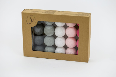 Cotton Balls Pink Rocks 20L Cotton Balls Pink Rocks 20L