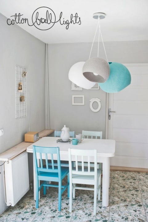 Cotton Ball Lamp L 36cm OPEN Cotton Ball Lamp L 36cm OPEN