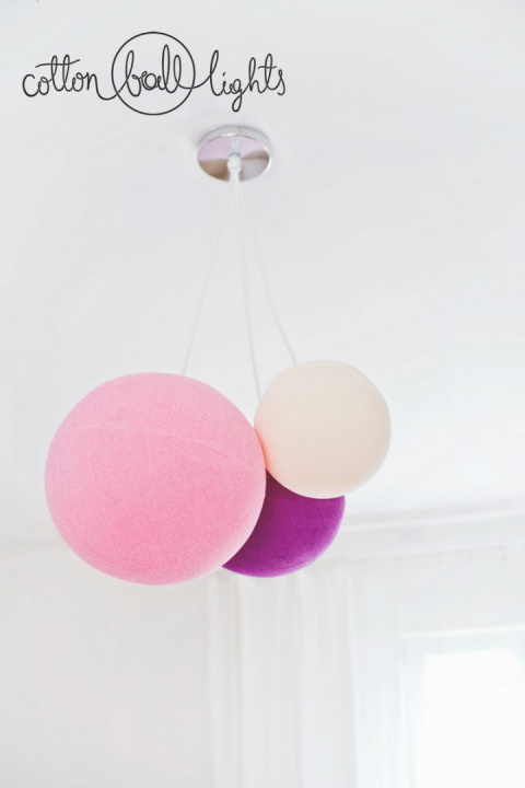 Cotton Ball Lamp L 36cm Cotton Ball Lamp L 36cm