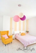 Cotton Ball Lamp L 36cm