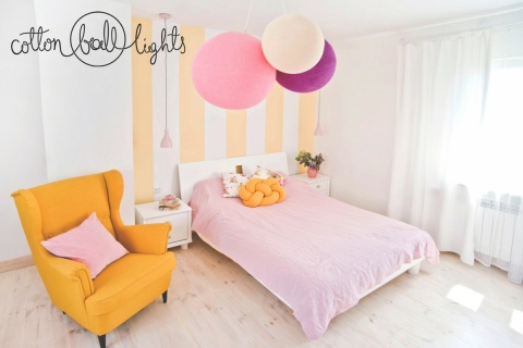 Cotton Ball Lamp L 36cm Cotton Ball Lamp L 36cm