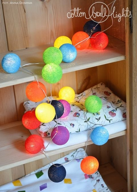 Cotton Balls Rainbow 10L Cotton Balls Rainbow 10L