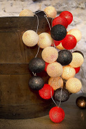 Cotton Balls Warm Red 10L