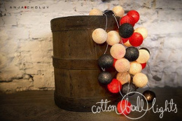 Cotton Balls Warm Red 35L