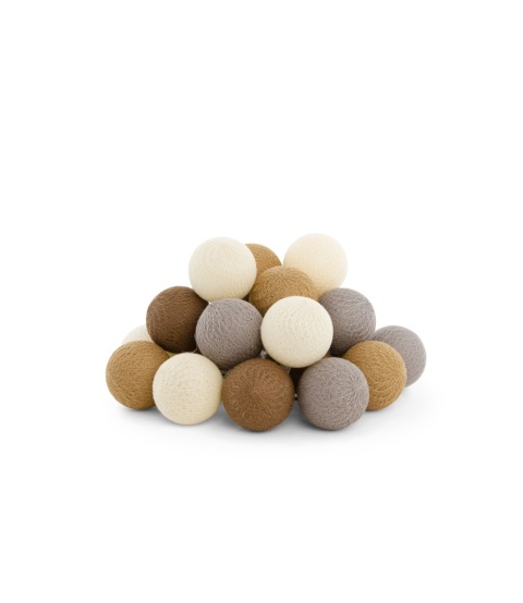 CARAMELO Outdoor Cotton Ball Lights, zestaw rozszerzający