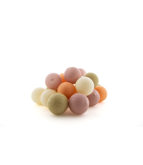 DULCE Outdoor Cotton Ball Lights, zestaw rozszerzający