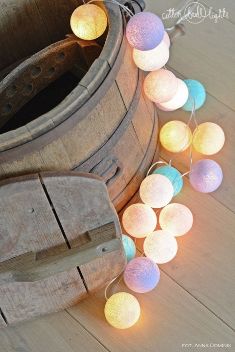 Cotton Balls Pastel By Pipilota 50L Cotton Balls Pastel By Pipilota 50L