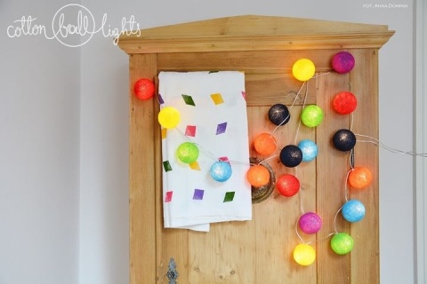 Cotton Balls Rainbow 50L