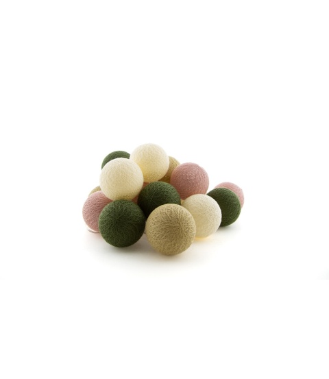JARDIN Outdoor Cotton Ball Lights, zestaw rozszerzający