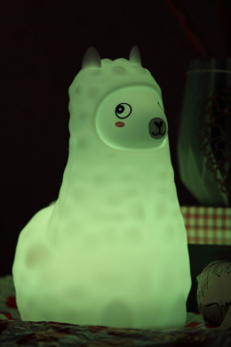 Lampka LED PUFI duża Alpaka
