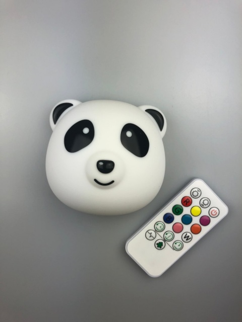 Lampka ścienna PUFI Panda z pilotem Lampka ścienna PUFI Panda z pilotem