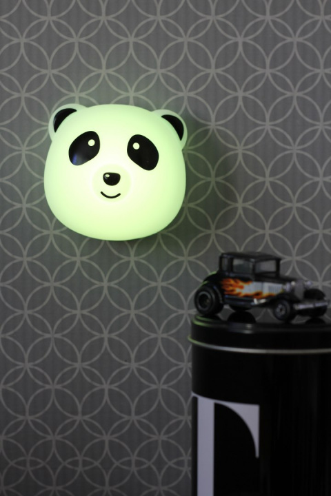 Lampka ścienna PUFI Panda z pilotem Lampka ścienna PUFI Panda z pilotem
