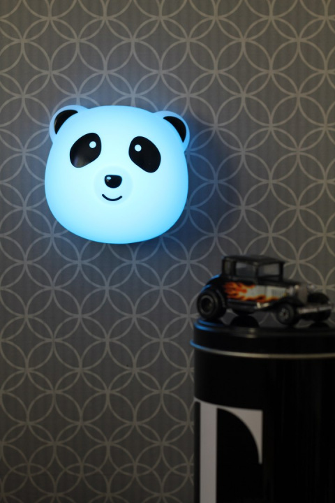 Lampka ścienna PUFI Panda z pilotem Lampka ścienna PUFI Panda z pilotem
