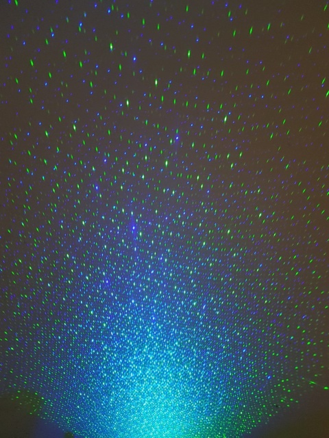 Lampki - laserowe projektory na USB - kolor zielony Lampki - laserowe projektory na USB - kolor zielony