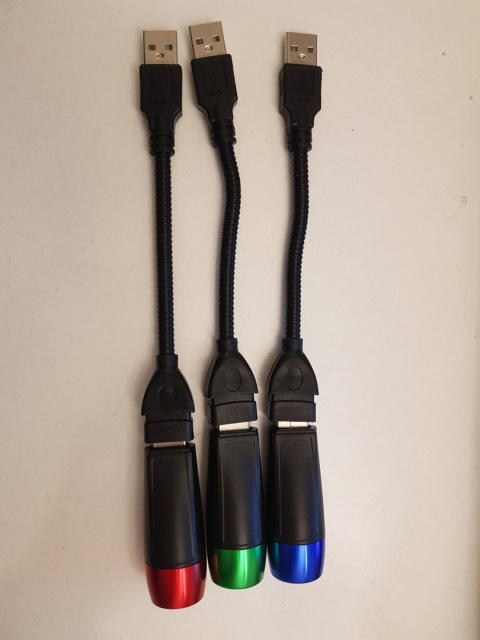 Lampki - laserowe projektory na USB - kolor zielony Lampki - laserowe projektory na USB - kolor zielony